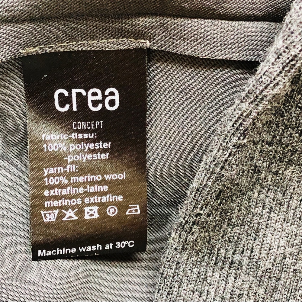 Crea Asymmetrical Cascading Front Light Jacket L - image 8